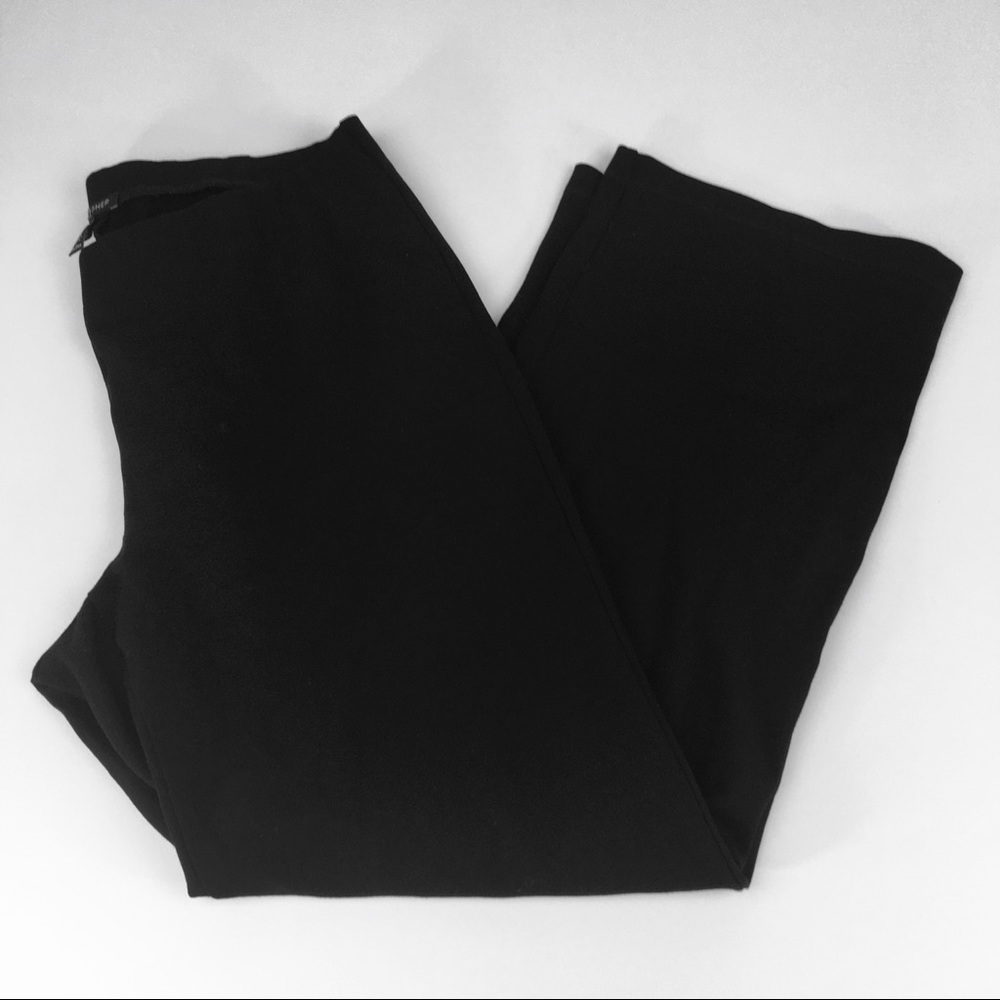 Eileen Fisher Petite SZ PM Black Pants Soft